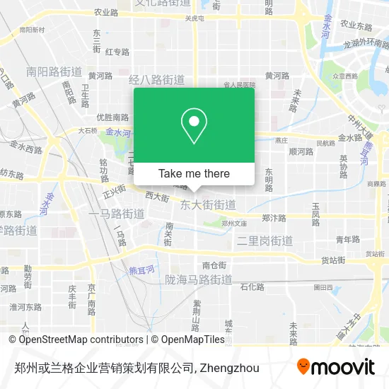 郑州或兰格企业营销策划有限公司 map