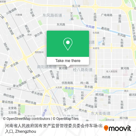 河南省人民政府国有资产监督管理委员委会停车场-出入口 map