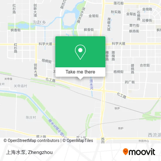 上海水泵 map