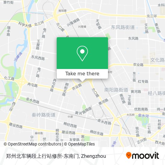郑州北车辆段上行站修所-东南门 map
