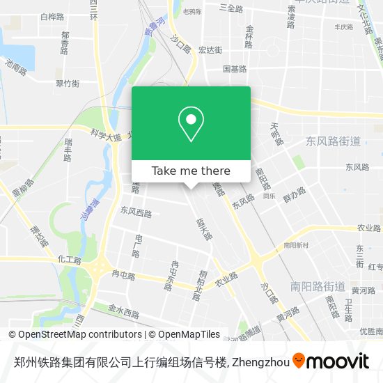 郑州铁路集团有限公司上行编组场信号楼 map