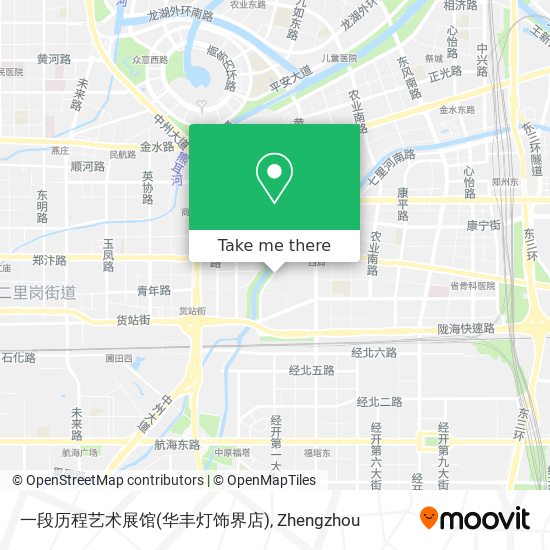 一段历程艺术展馆(华丰灯饰界店) map
