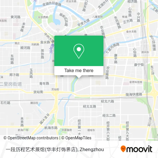 一段历程艺术展馆(华丰灯饰界店) map