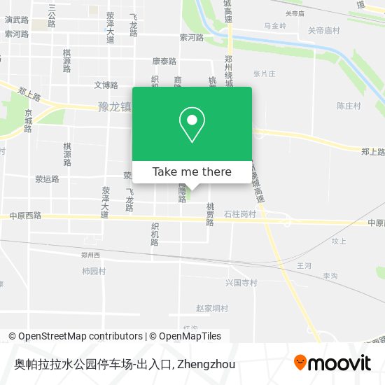 奥帕拉拉水公园停车场-出入口 map