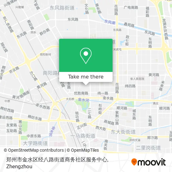 郑州市金水区经八路街道商务社区服务中心 map