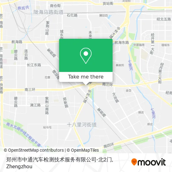 郑州市中通汽车检测技术服务有限公司-北2门 map