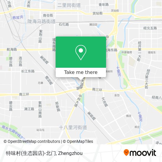 特味村(生态园店)-北门 map