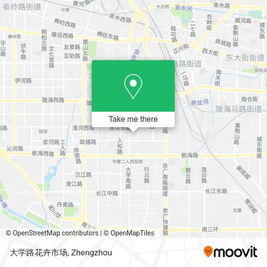 大学路花卉市场 map