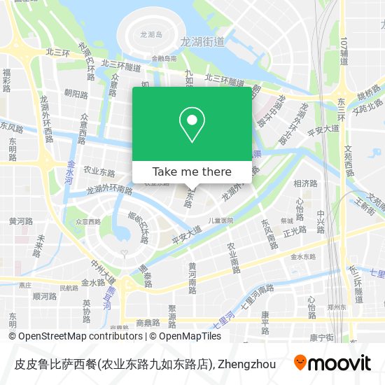 皮皮鲁比萨西餐(农业东路九如东路店) map