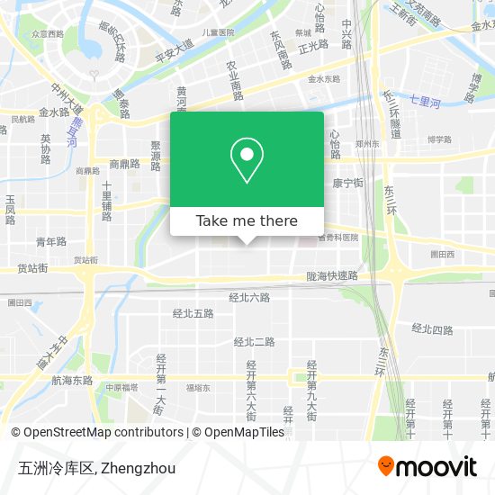 五洲冷库区 map