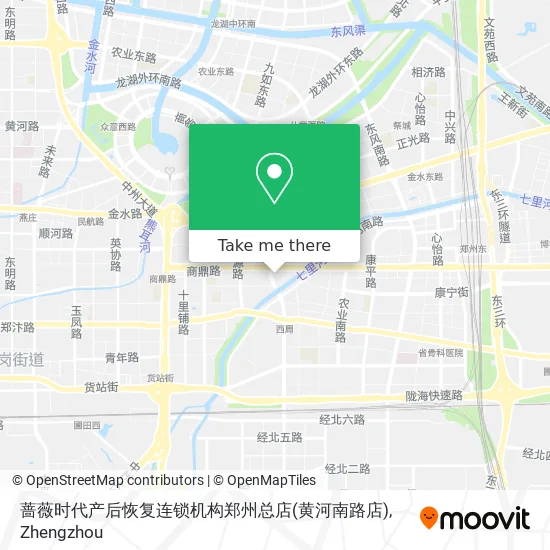 蔷薇时代产后恢复连锁机构郑州总店(黄河南路店) map