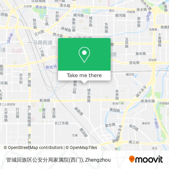 管城回族区公安分局家属院(西门) map