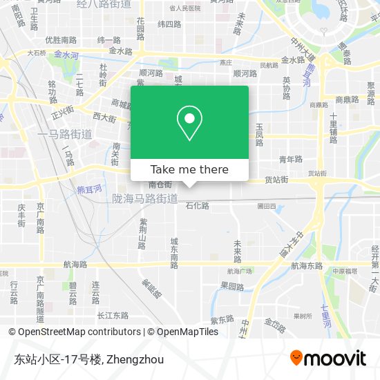 东站小区-17号楼 map