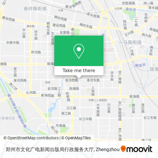 郑州市文化广电新闻出版局行政服务大厅 map