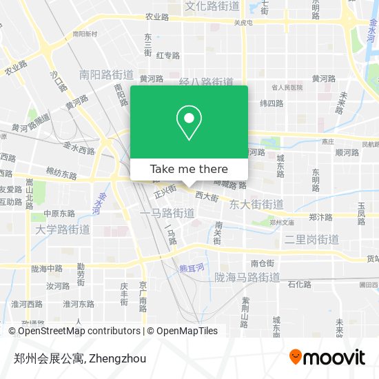 郑州会展公寓 map