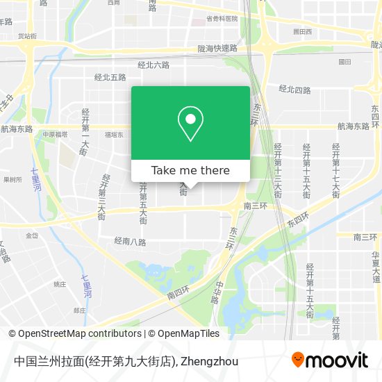 中国兰州拉面(经开第九大街店) map