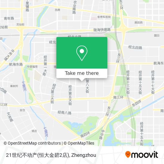 21世纪不动产(恒大金碧2店) map