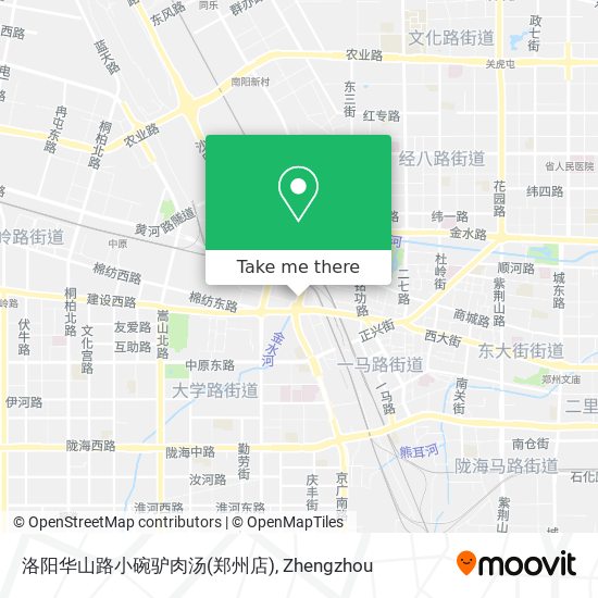 洛阳华山路小碗驴肉汤(郑州店) map