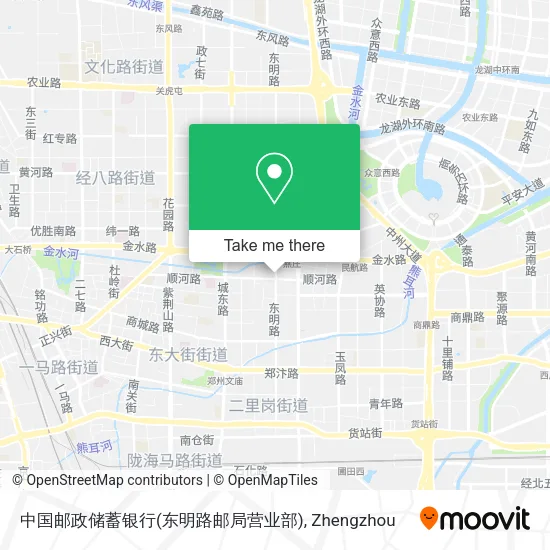 中国邮政储蓄银行(东明路邮局营业部) map
