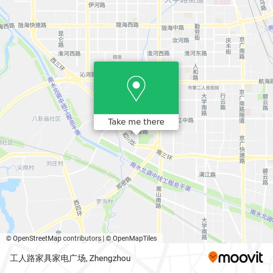 工人路家具家电广场 map