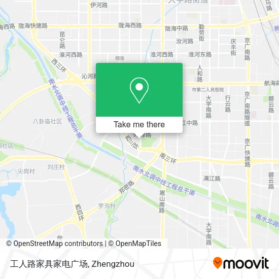 工人路家具家电广场 map