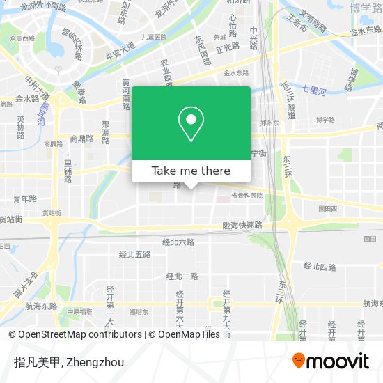 指凡美甲 map