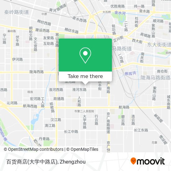 百货商店(大学中路店) map