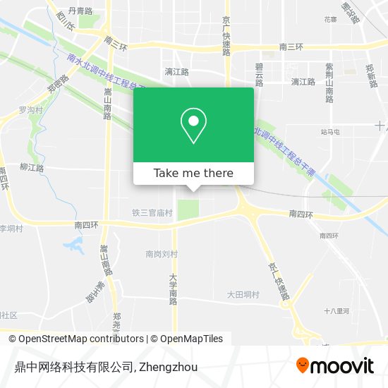 鼎中网络科技有限公司 map