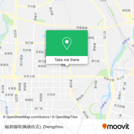 融易咖啡(枫杨街店) map