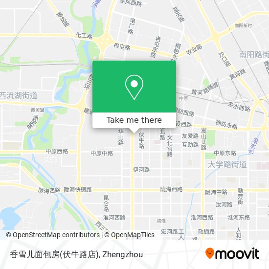 香雪儿面包房(伏牛路店) map