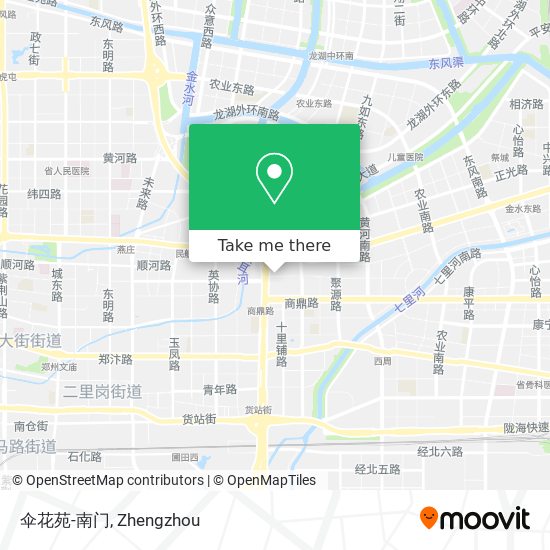 伞花苑-南门 map