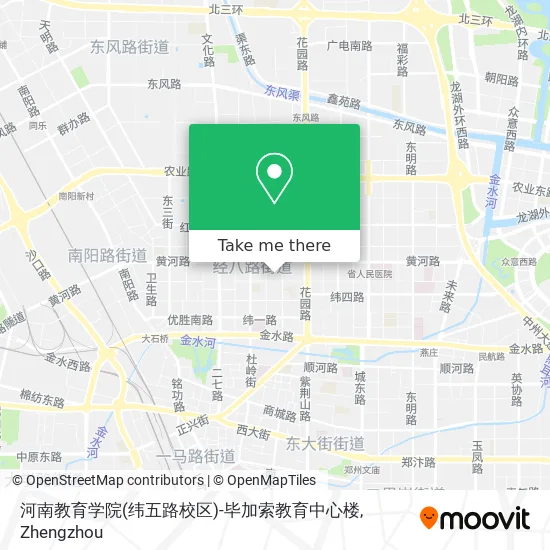 河南教育学院(纬五路校区)-毕加索教育中心楼 map