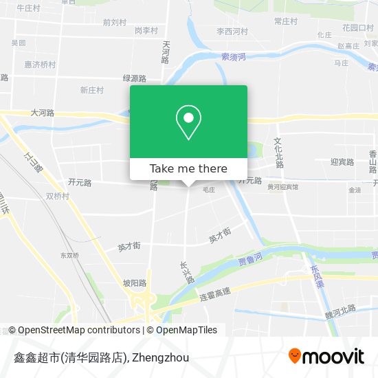 鑫鑫超市(清华园路店) map