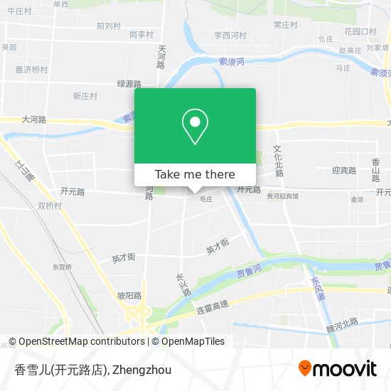 香雪儿(开元路店) map
