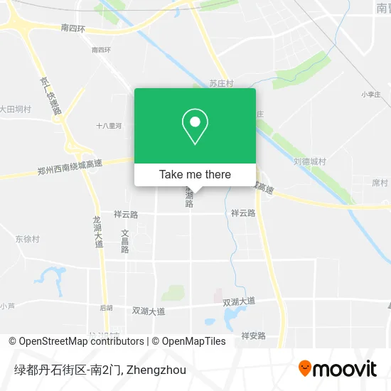 绿都丹石街区-南2门 map