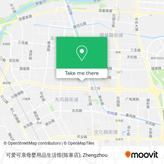 可爱可亲母婴用品生活馆(陈寨店) map