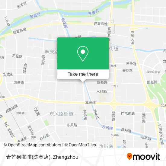 青芒果咖啡(陈寨店) map