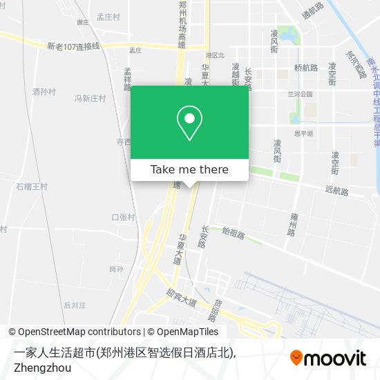 一家人生活超市(郑州港区智选假日酒店北) map