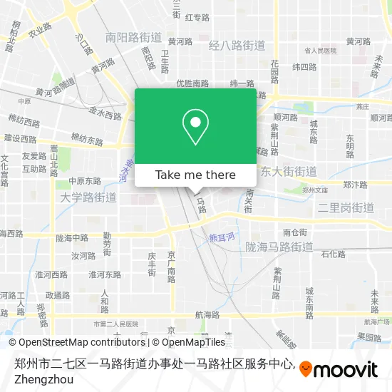郑州市二七区一马路街道办事处一马路社区服务中心 map