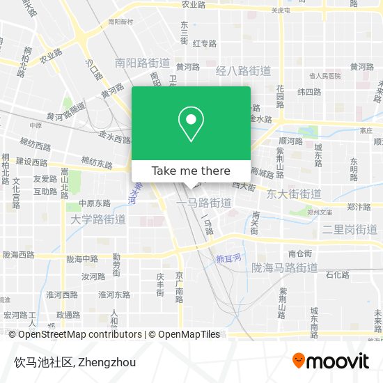 饮马池社区 map