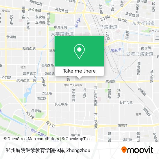 郑州航院继续教育学院-9栋 map