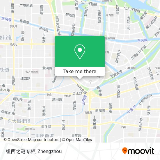 纽西之谜专柜 map