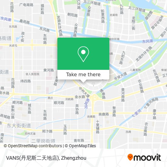 VANS(丹尼斯二天地店) map