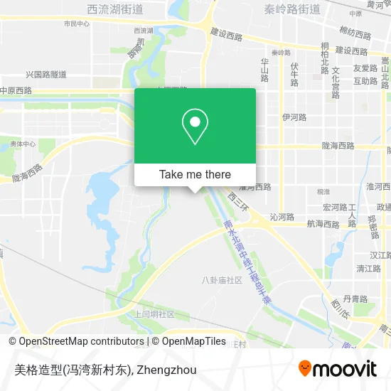 美格造型(冯湾新村东) map