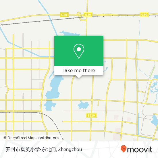 开封市集英小学-东北门 map