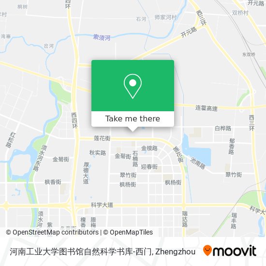 河南工业大学图书馆自然科学书库-西门 map