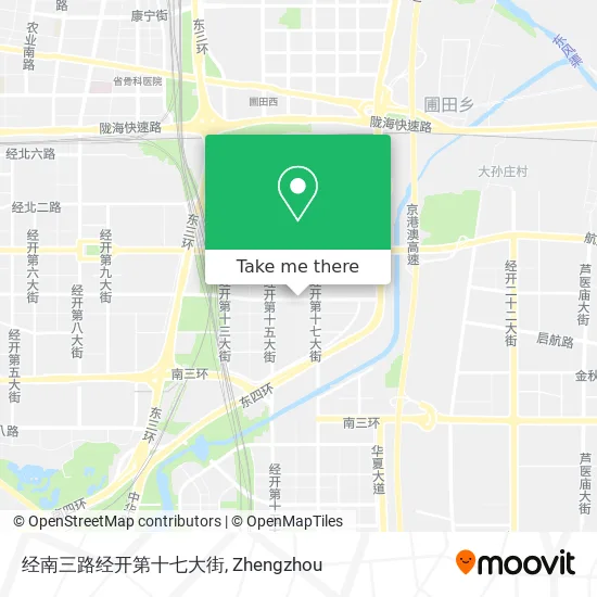 经南三路经开第十七大街 map