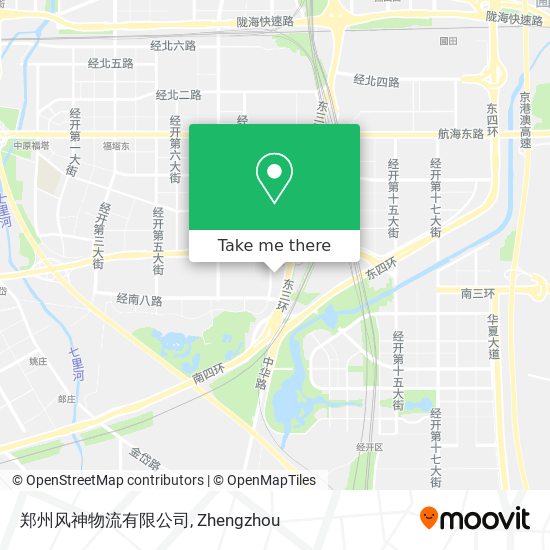 郑州风神物流有限公司 map
