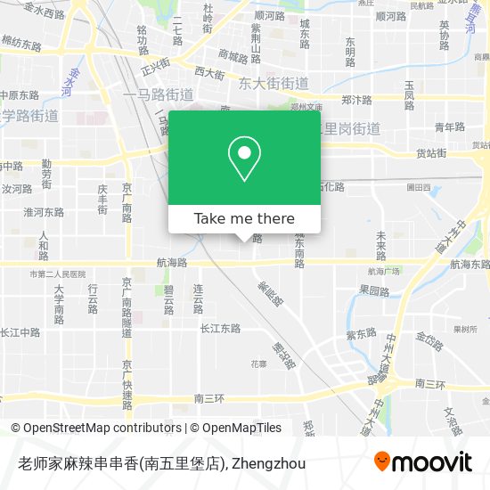 老师家麻辣串串香(南五里堡店) map