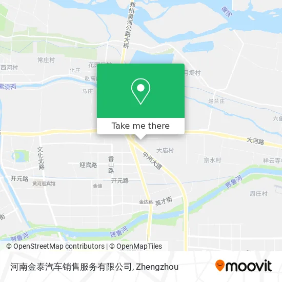 河南金泰汽车销售服务有限公司 map